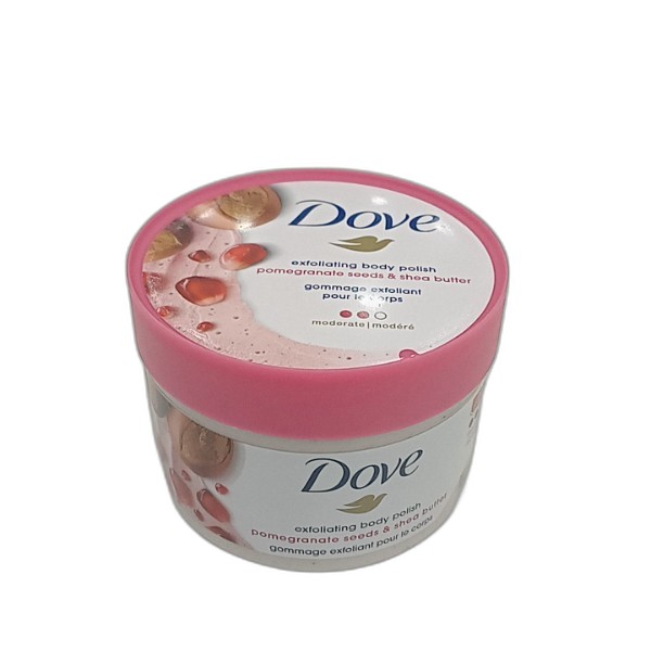 DOVE BODY POLISH POMEGRANATESHE