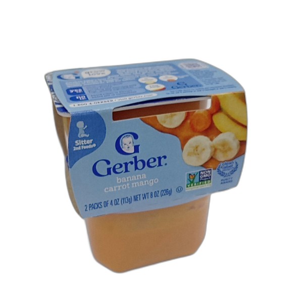 GERBER 2ND FOODS BANANA CARROT