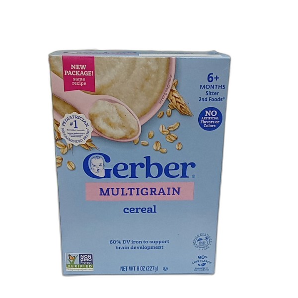 GERBER MIXED CEREAL 227G