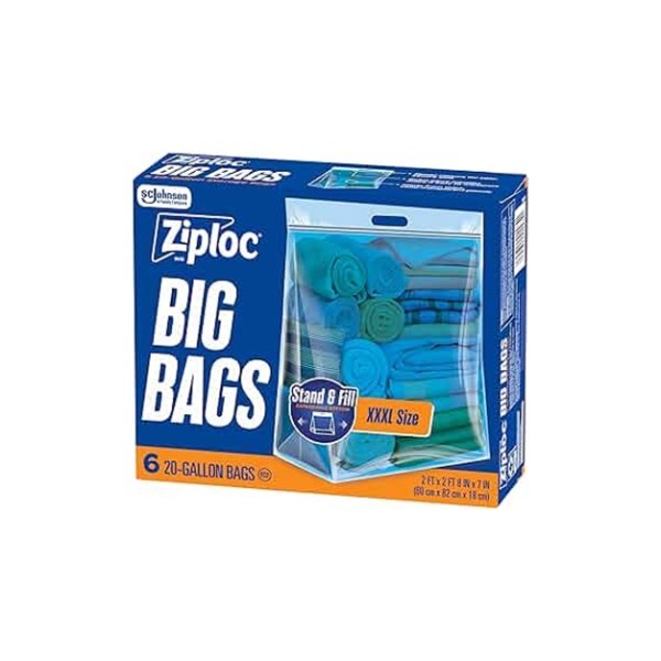 STORAGE ZIPPER BAGS 20 BAGS 727