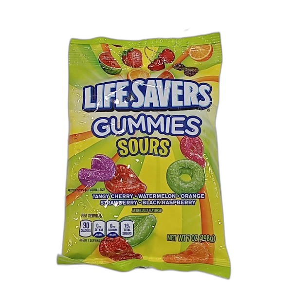 LIFE SAVERS SOUR GUMMIES 198G
