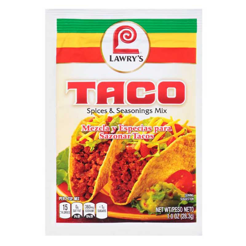 LAWRYS TACO SEASONING MIX 28G