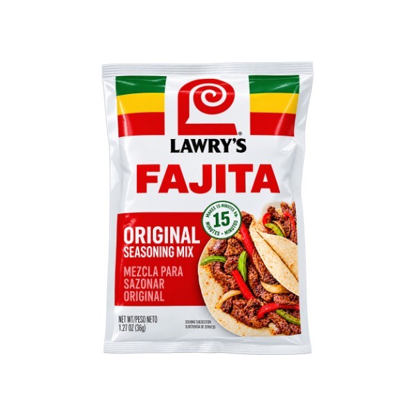 LAWRYS FAJITA SEASONING MIX 36G