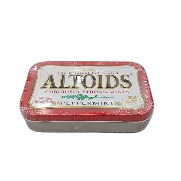 ALTOIDS PEPPERMINT MINTS 50G