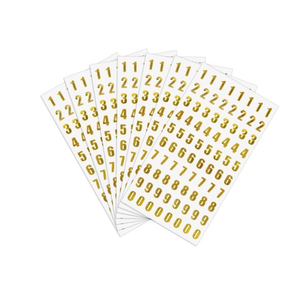 GOLDEN NUMBERS SMALL