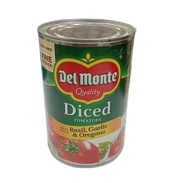 DEL MONTE DICED TOMATOES W GARL
