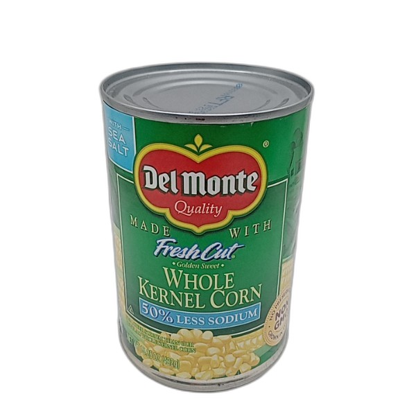 DEL MONTE LESS SALT WHOLE KERNE