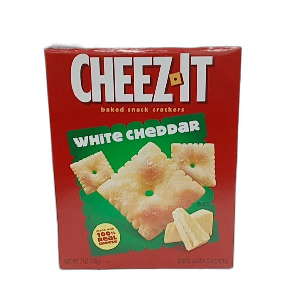 CHEEZ-IT WHITE CHEDDAR CRACKERS