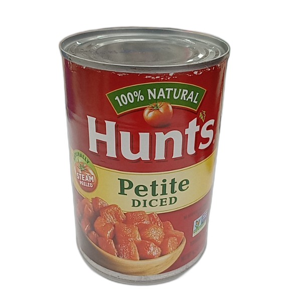 HUNTS PETITE DICED TOMATOES 411