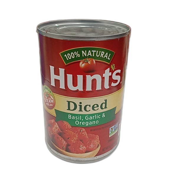 HUNTS ITALIAN HERB DICED TOMATO