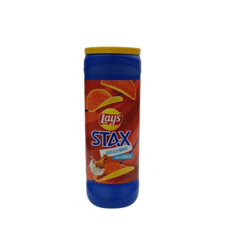 LAYS STAX CHIPS BUFFALO RANCH 155.9G