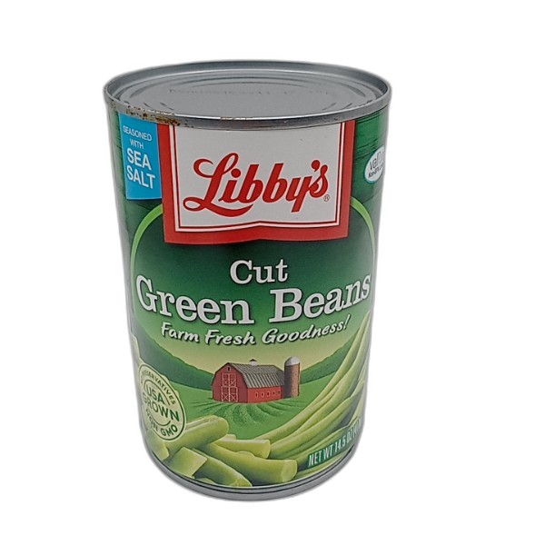 LIBBYS CUT GREEN BEANS 411G