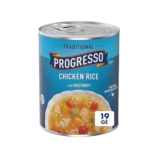PROGRESSO CHICKEN RICE SOUP 19.0OZ