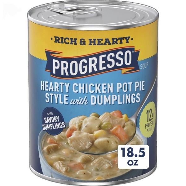 PROGRESSO CHICKEN POT PIE SOUP 18.5OZ