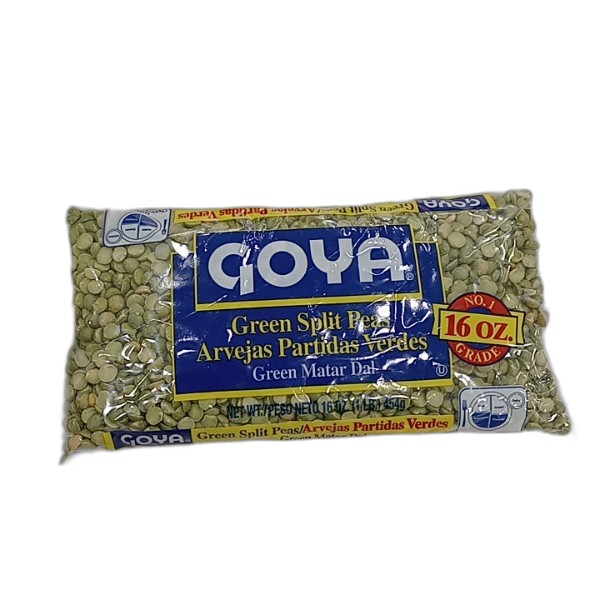 GOYA GREEN SPLIT PEAS 454G