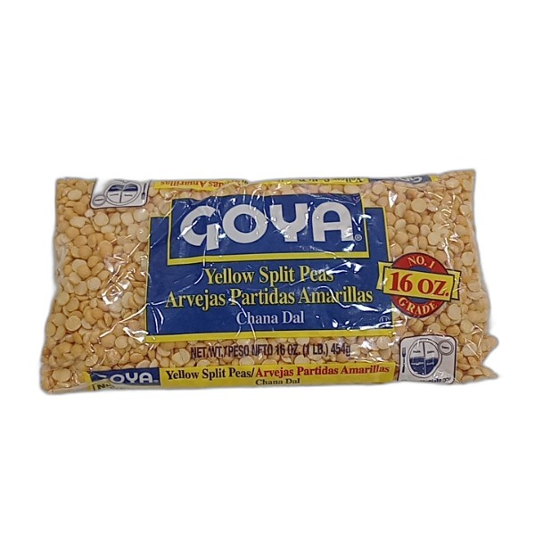 GOYA YELLOW SPLIT PEAS 454G