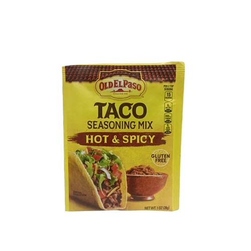 OLD EL PASO HOT TACO SEASONING 1.0OZ