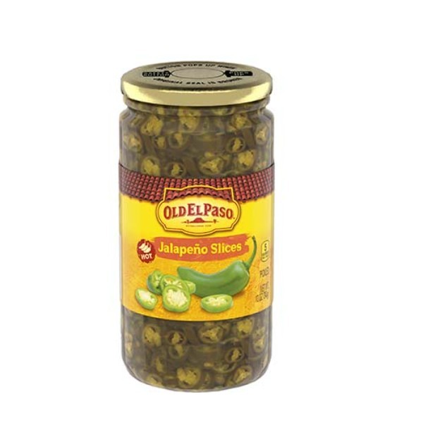 OLD EL PASO SLICED HOT JALAPEÑO