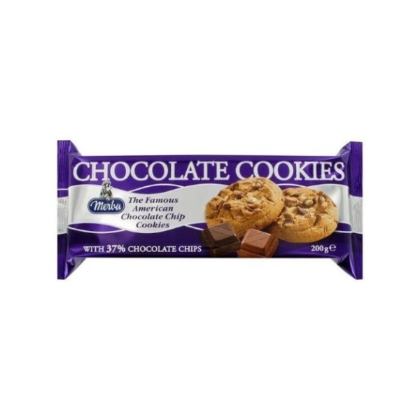 MERBA CHOCOLATE COOKIES 200G