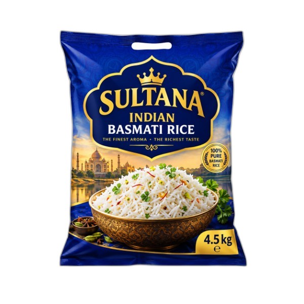 SULTANA INDIAN BASMATI RICE 4.5