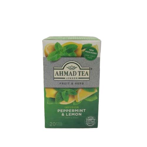 AHMAD TEA PEPPERMINT LEMON 40G