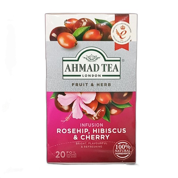 AHMAD TEA ROSEHIP HIBISCUS 40G