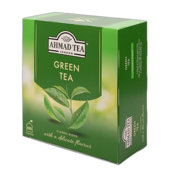 AHMAD TEA TAGGED MINT GREEN TEA 100Px2G