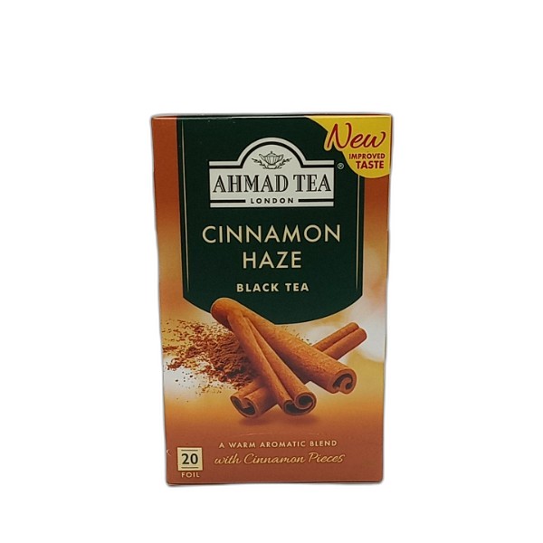 AHMAD TEA BLACK CINNAMON HAZE 20BAGS