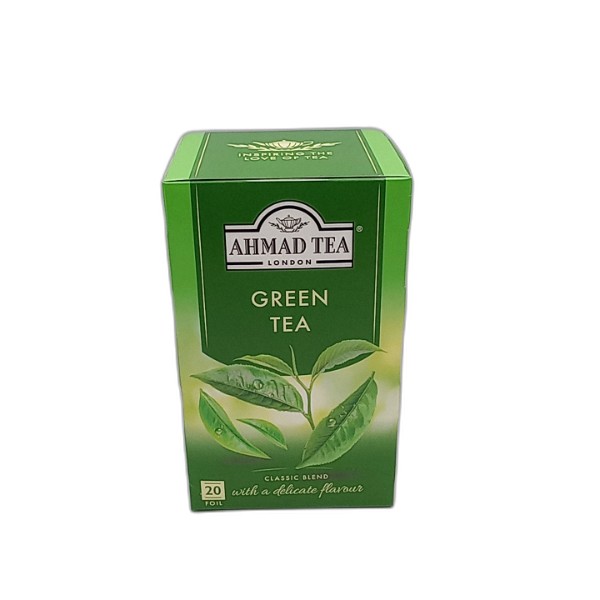 AHMAD TEA PURE GREEN TEA 40G