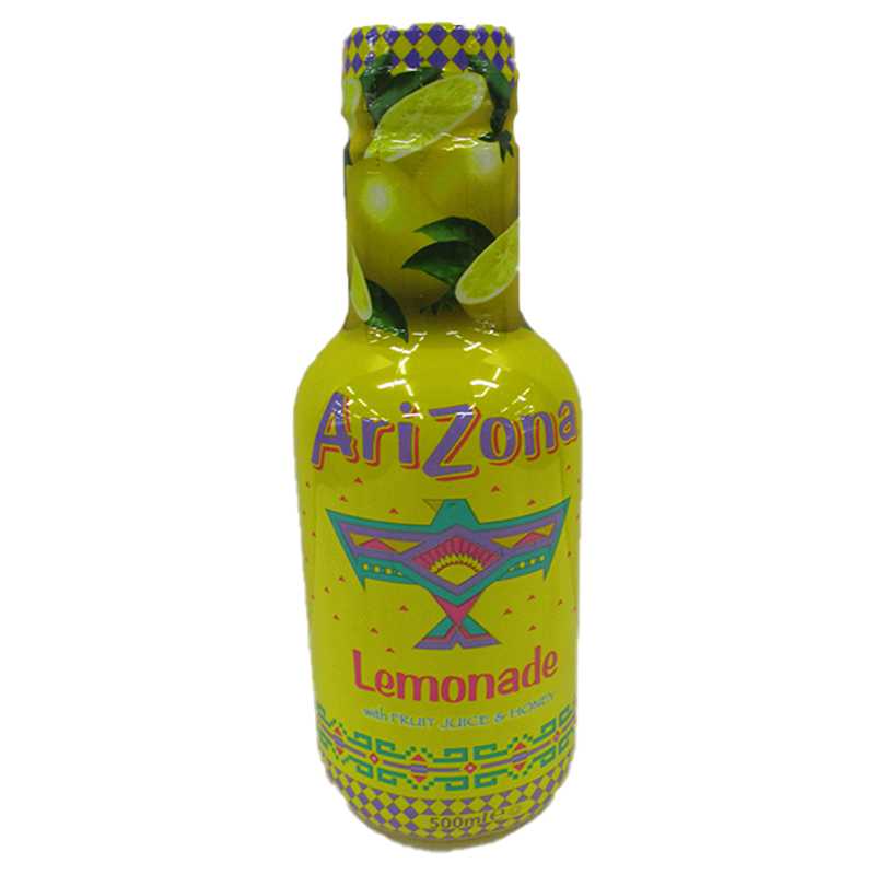ARIZONA LEMONADE TEA W HONEY 500ML