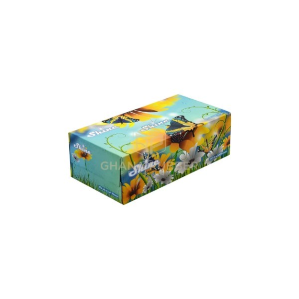SHINE FACIAL TISSUE LARGE 150PC