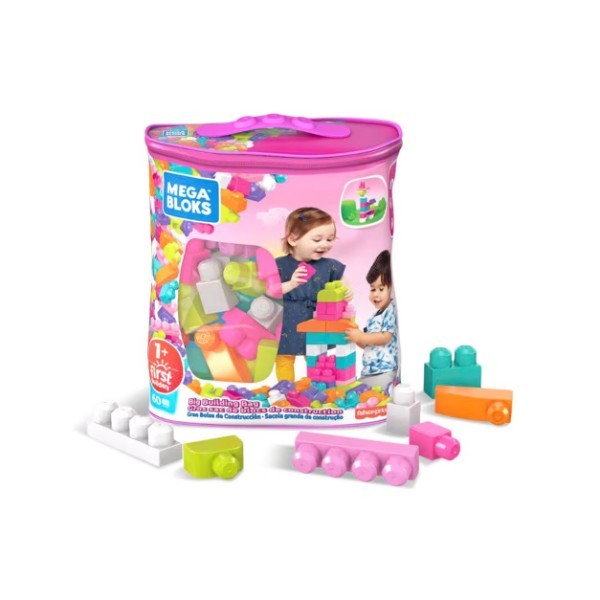 MEGA BLOCKS BIG BLDG BAG 60PC C