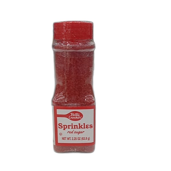 BETTY CROCKER RED SUGAR SPRINKL