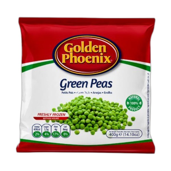 GOLDEN PHOENIX GREEN PEAS 400G