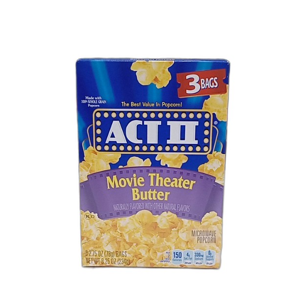 ACT II MOVIE THEATER BUTTER POP