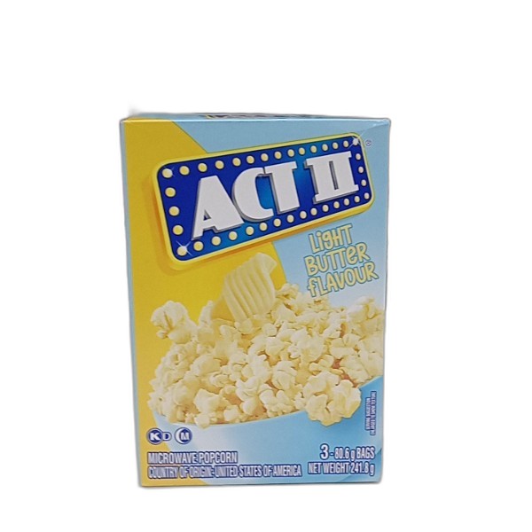 ACT II LIGHT BUTTER POPCORN 241