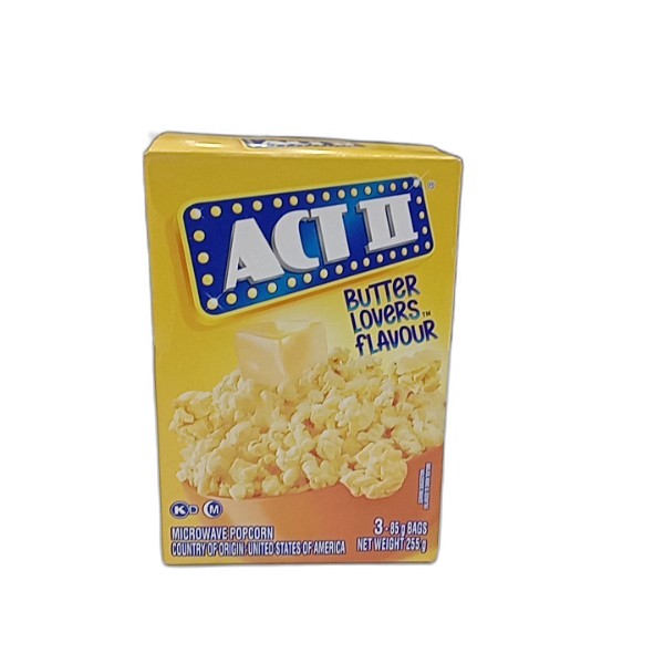 ACT II BUTTER LOVERS POPCORN 25
