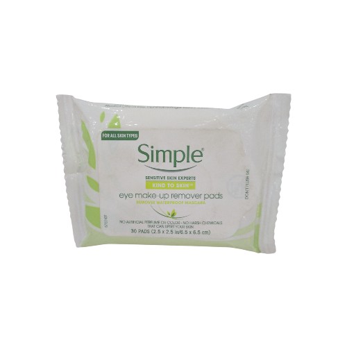 SIMPLE MAKE-UP REMOVER PADS 30PCS