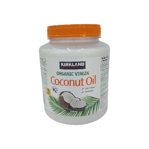 KIRKLAND ORGANIC VIRGIN COCONUT OIL 2.28KG