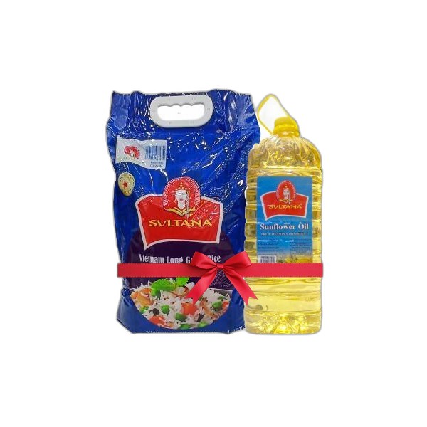 SULTANA RICE 4.25KG-SUNFLOWER OIL 4L