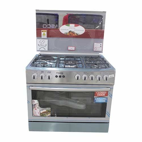 FERRE 5 BURNER 4G 1E INOX 9L.3X-OKTC(4*1)