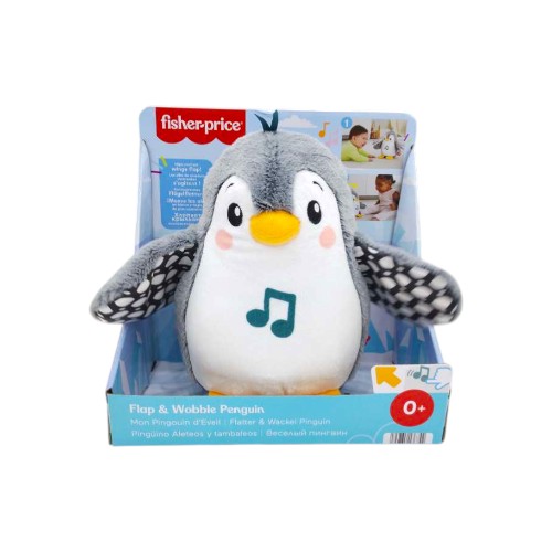 FISHER PRICE FLAP N WOBBLE PENGUIN HNC100