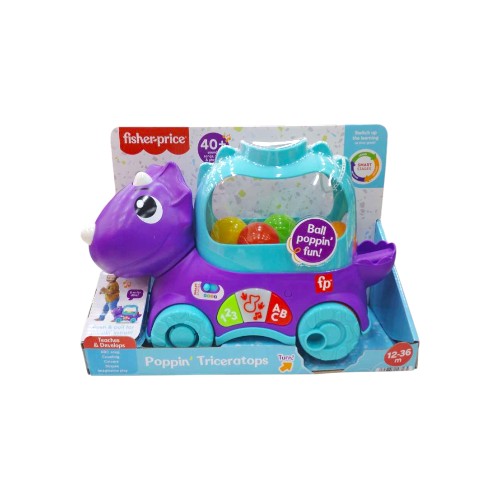 FISHER PRICE POPPIN TRICERATOPS- QE HNR500