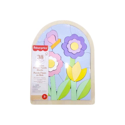 FISHER PRICE FLWR PUZZLE BLCKS HXT970