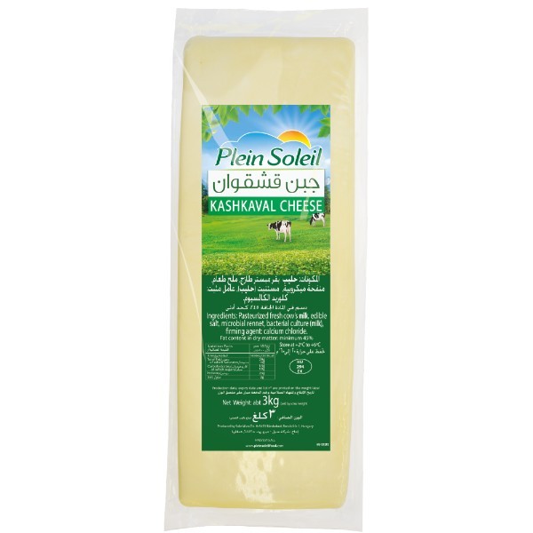 PLEIN SOLEIL KASHKAVAL CHEESE K.