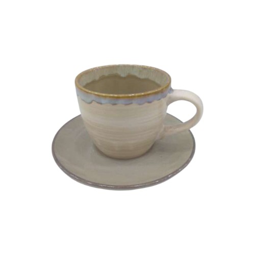 BEST WAY CUP SAUCER 6PCS SET 220ML STB10-2