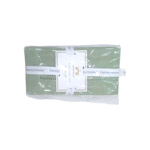 DANNYHOME NAPKINS GRASS GREEN SET OF 4 45X45CM