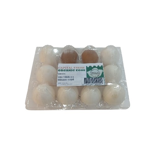 CAPITAL ORGANIC EGGS 12PCS