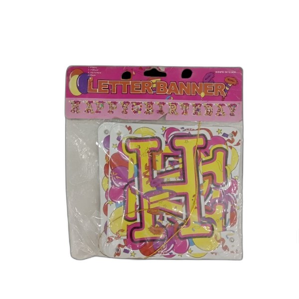 LETTER BANNER HXHF010-01
