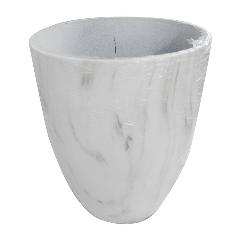FLOWER POT 44CM WHITE SL6074B.
